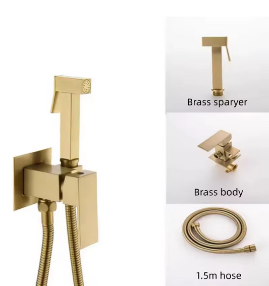 Mitigeur Luxe Bidet Doré Encastré - Signature R