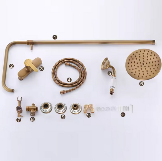 Colonne de douche Royal Dorée - Signature R