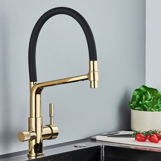 Mitigeur Cuisine Filtrant Spark Or - Signature R